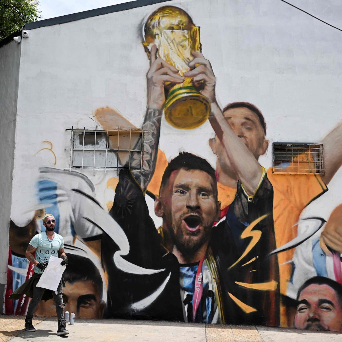 World Cup Victory Mural